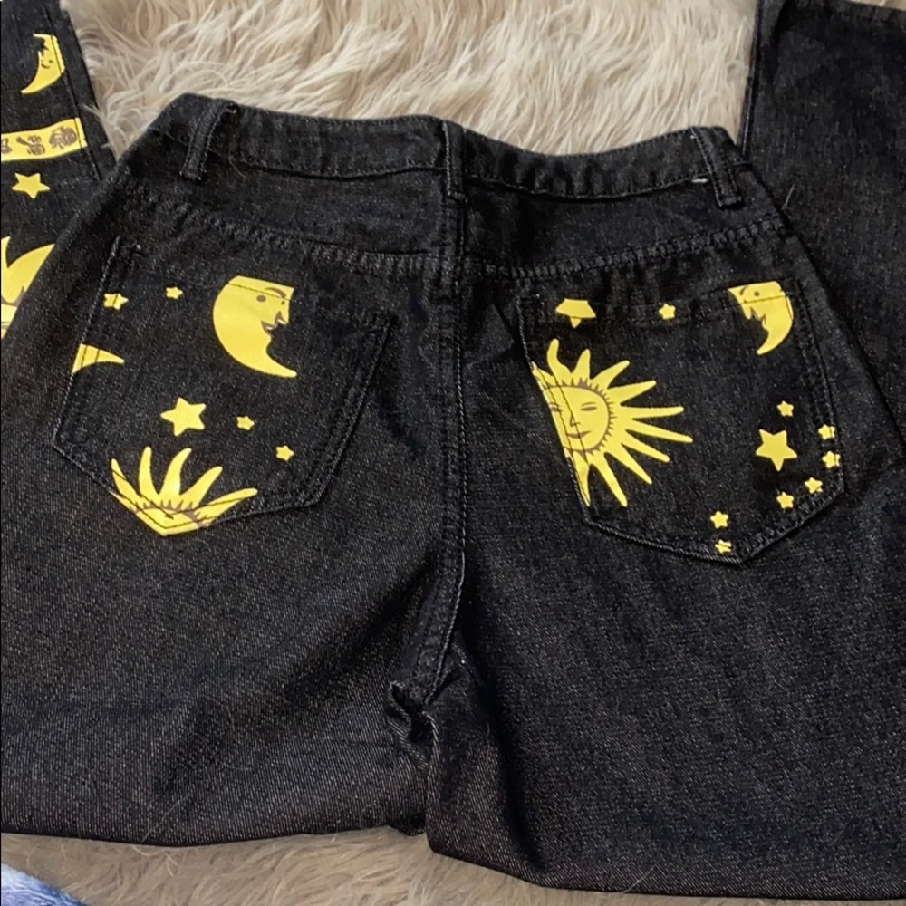 Moon Star Printed Pants - Picture 5 of 6